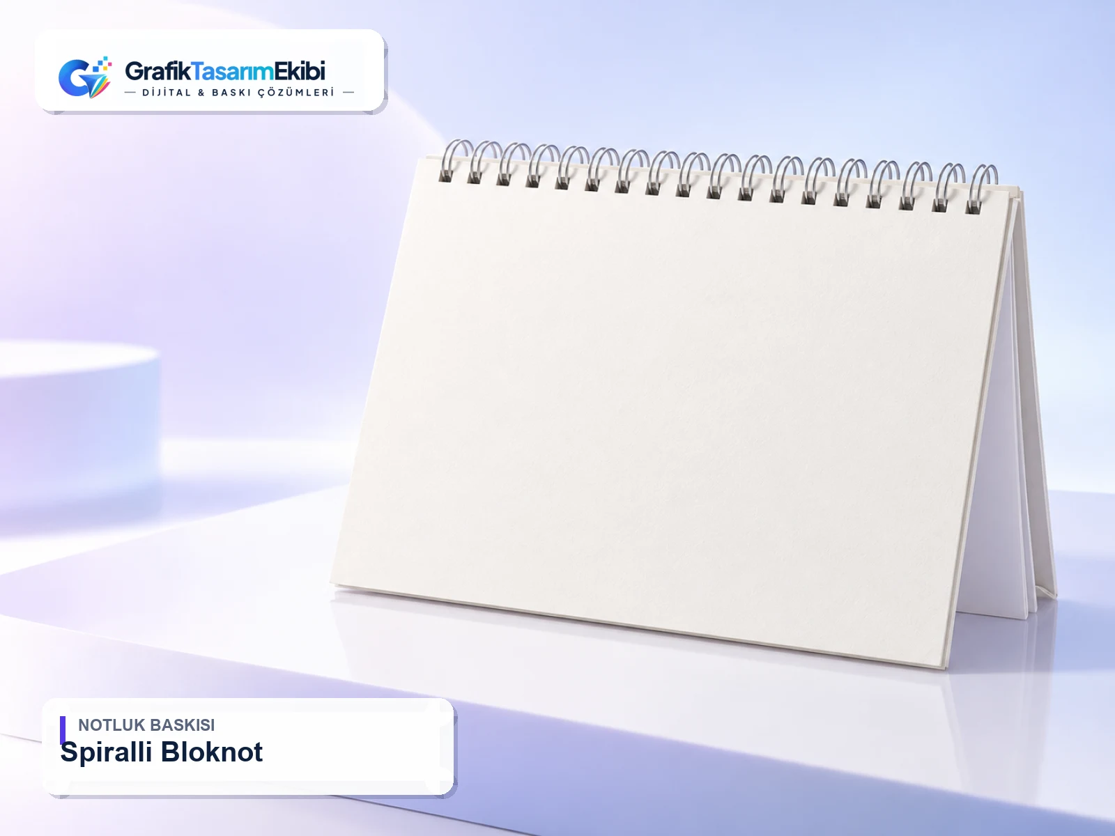 Spiralli Bloknot baskı ürünü | GrafikTasarımEkibi