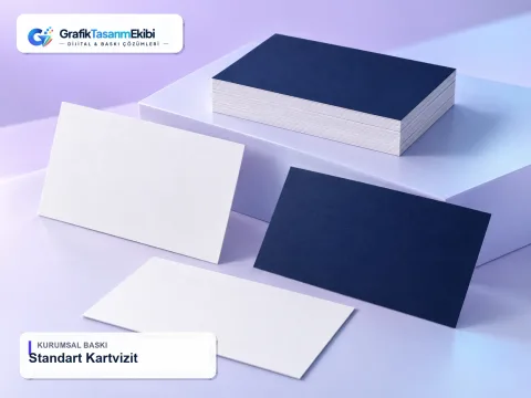 Kartvizitler baskı ürünleri