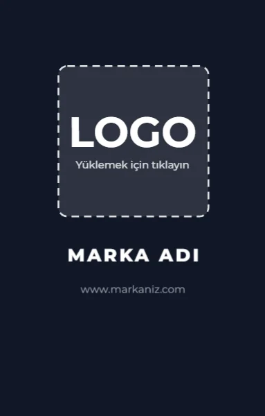 Logo Sticker — Etiket şablonu